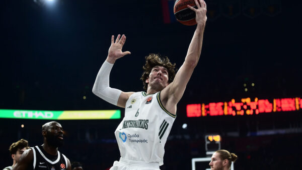 The match of the 27th round of the Turkish Airlines Euroleague between BC Partizan Mozzart Bet and BC Panathinaikos AKTOR was played at the Belgrade Arena. Utakmica 27. kola Turkish Airlines Evrolige izmedju KK Partizan Mozzart Bet i KK Panathinaikos AKTOR odigrana je u Beogradskoj Areni.