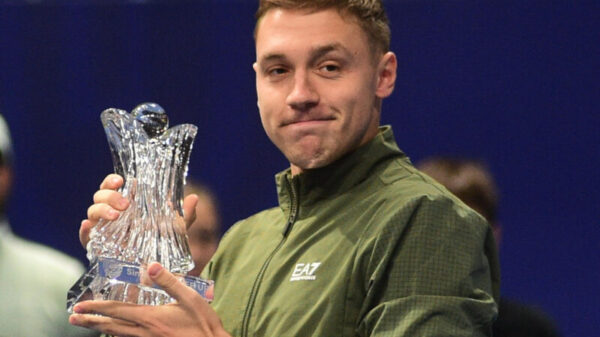 The final of the Belgrade Open tournament between Hamad Medjedovic (SRB) and Denis Shapovalov (CAN) was played in the Belgrade Arena. Finale Belgrade Open turnira izmedju Hamada Medjedovica (SRB) i Denisa Sapovalov (CAN) odigrano je u Beogradskoj areni.