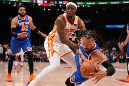 Knicks Hawks Basketball