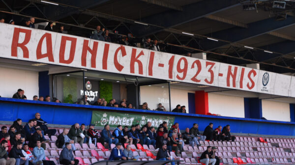 The match of the 32nd round of the Mozzart Bet Super League of Serbia between FK Radnicki and FK Javor Matis was played at the Cair City Stadium in Nis. Utakmica 32. kola Mozzart Bet Super liga Srbije izmedju FK Radnicki i FK Javor Matis odigrana je na Gradskom stadionu Cair u Nisu.