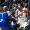 The match of the sixth round of the second phase of the AdmiralBet ABA League between KK Buducnost Voli and KK Partizan Mozzart Bet was played in the Moraca Sports Center. Utakmica seste runde druge faze AdmiralBet ABA League izmedju KK Buducnost Voli i KK Partizan Mozzart Bet odigrana je u Sportskom centru Moraca.