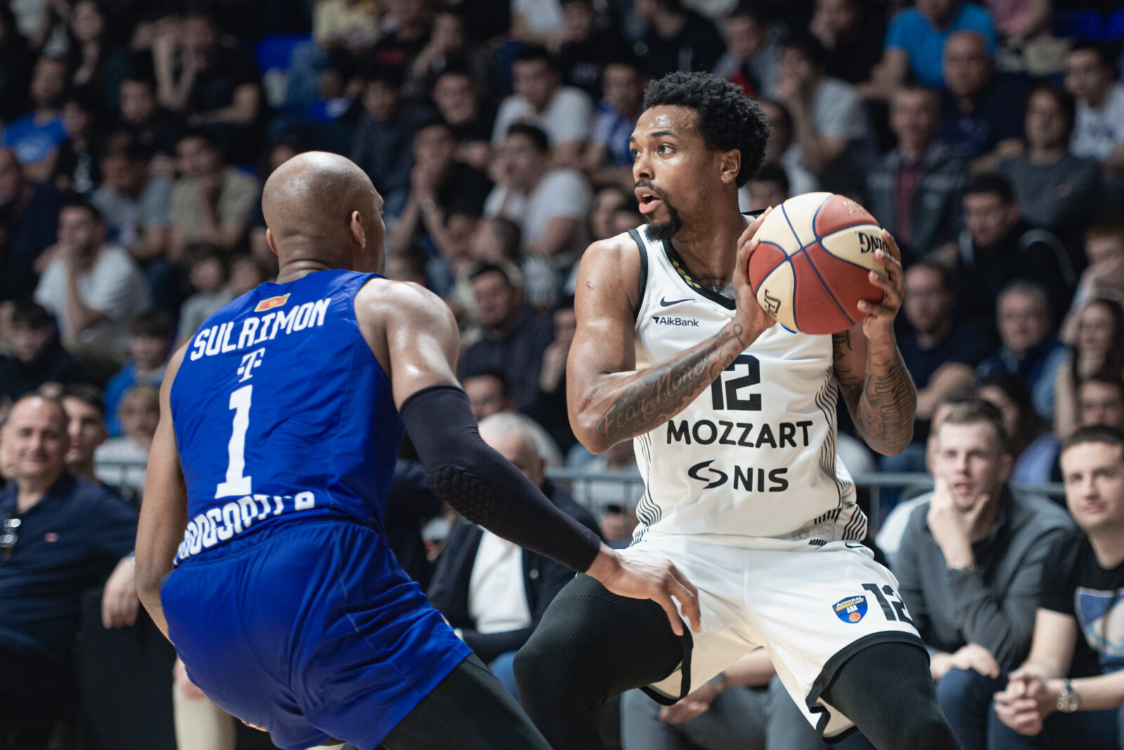 The match of the sixth round of the second phase of the AdmiralBet ABA League between KK Buducnost Voli and KK Partizan Mozzart Bet was played in the Moraca Sports Center. Utakmica seste runde druge faze AdmiralBet ABA League izmedju KK Buducnost Voli i KK Partizan Mozzart Bet odigrana je u Sportskom centru Moraca.