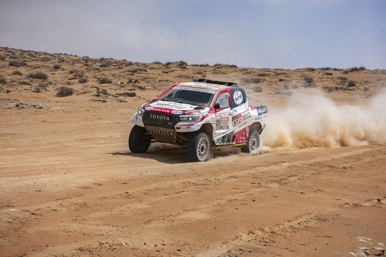 dakar, competition, cars, hilux, nature, toyota, race, desert, rally, peru, ilo, moquegua