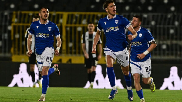 The match of the 34th round of the Mozart Super League of Serbia between FK Partizan and FK Novi Pazar was played at the FK Partizan stadium. Utakmica 34. kola Mozzart Super lige Srbije izmedju FK Partizan i FK Novi Pazar odigrana je na stadion FK Partizan.