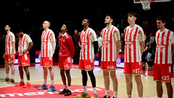 The third match of the quarterfinals of the Meridianbet Kosarkaska liga Srbije between KK Crvena zvezda MeridianBet and KK Zlatibor Mozzart was played in the Aleksandar Nikolic hall. Treca utakmica cetvrtfinala Meridianbet Kosarkaske lige Srbije izmedju KK Crvena zvezda MeridianBet i KK Zlatibor Mozzart odigrana je u hali Aleksandar Nikolic.
