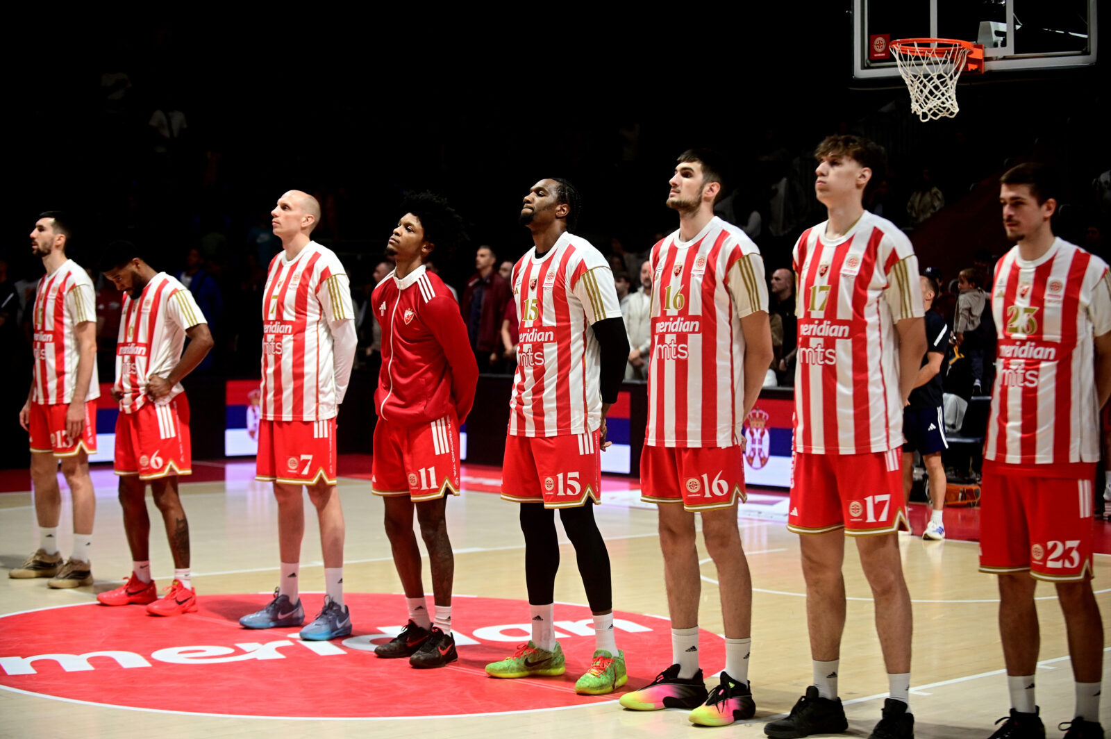 The third match of the quarterfinals of the Meridianbet Kosarkaska liga Srbije between KK Crvena zvezda MeridianBet and KK Zlatibor Mozzart was played in the Aleksandar Nikolic hall. Treca utakmica cetvrtfinala Meridianbet Kosarkaske lige Srbije izmedju KK Crvena zvezda MeridianBet i KK Zlatibor Mozzart odigrana je u hali Aleksandar Nikolic.