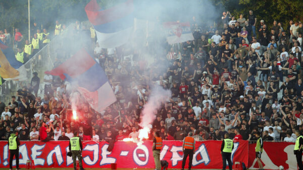 The match of the 34th round of the Mozart Super League of Serbia between FK Cukaricki and FK Crvena zvezda was played at the FK Cukaricki stadium. Utakmica 34. kola Mozzart Super lige Srbije izmedju FK Cukaricki i FK Crvena zvezda odigrana je na stadion FK Cukaricki.