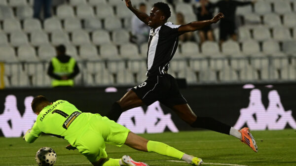 The match of the 34th round of the Mozart Super League of Serbia between FK Partizan and FK Novi Pazar was played at the FK Partizan stadium. Utakmica 34. kola Mozzart Super lige Srbije izmedju FK Partizan i FK Novi Pazar odigrana je na stadion FK Partizan.