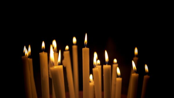 white candle lot