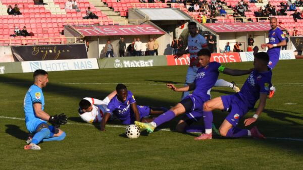 The match of the 32nd round of the Mozzart Bet Super League of Serbia between FK Radnicki and FK Javor Matis was played at the Cair City Stadium in Nis. Utakmica 32. kola Mozzart Bet Super liga Srbije izmedju FK Radnicki i FK Javor Matis odigrana je na Gradskom stadionu Cair u Nisu.