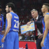 The second semi-final match of the Turkish Airlines EuroLeague final four between FC Barcelona and BC Real Madrid was played in the Stark Arena. Druga polufinalna utakmica Turkish Airlines EuroLeague fajnal-fora izmedju FC Barcelona i BC Real Madrid