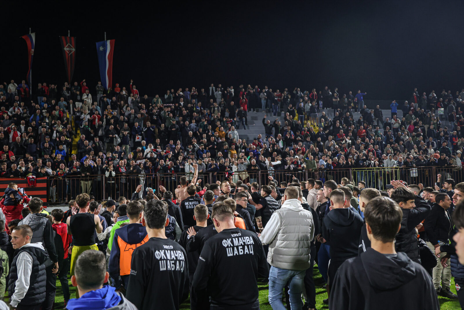 The match of the 34th round of the Mozzart First League of Serbia between FK Macva and FK Vozdovac was played at the FK Macva stadium in Sabac. Utakmica 34. kola Mozzart Prve lige Srbije izmedju FK Macva i FK Vozdovac odigrana je na stadion FK Macva u Sapcu.