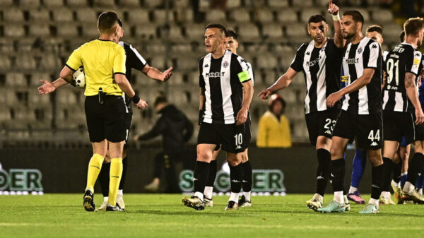 The match of the 35th round of the Mozzart Super League of Serbia between FK Partizan and OFK Beograd was played at the FK Partizan stadium. Utakmica 35. kola Mozzart Super lige Srbije izmedju FK Partizan i OFK Beograd odigrana je na stadion FK Partizan.