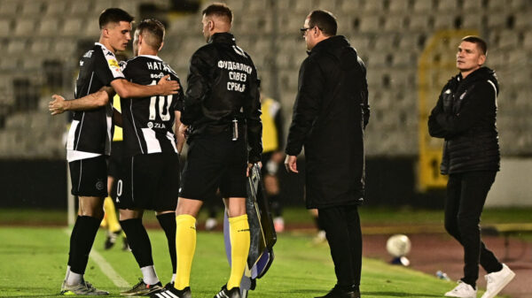 The match of the 35th round of the Mozzart Super League of Serbia between FK Partizan and OFK Beograd was played at the FK Partizan stadium. Utakmica 35. kola Mozzart Super lige Srbije izmedju FK Partizan i OFK Beograd odigrana je na stadion FK Partizan.