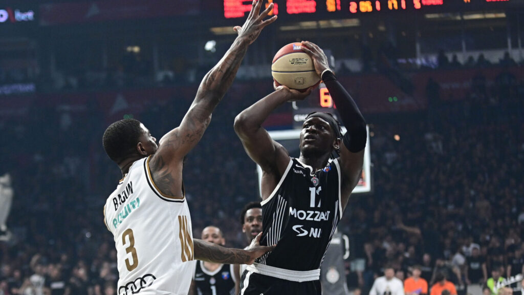 The third game of the AdmiralBet ABA League final series between KK Partizan Mozzart Bet and KK Dubai was played at the Belgrade Arena. Treca utakmica finalne serije AdmiralBet ABA League izmedju KK Partizan Mozzart Bet i KK Dubai odigrana je u Beogradskoj areni.