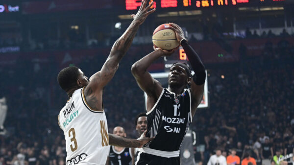 The third game of the AdmiralBet ABA League final series between KK Partizan Mozzart Bet and KK Dubai was played at the Belgrade Arena. Treca utakmica finalne serije AdmiralBet ABA League izmedju KK Partizan Mozzart Bet i KK Dubai odigrana je u Beogradskoj areni.