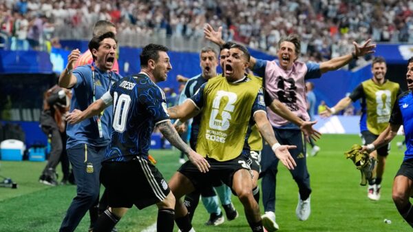 Fudbaleri Argentine izazvali reakcije u Engleskoj zbog poruke o Foklandima posle polufinala – fudbalska reprezentacija Argentine