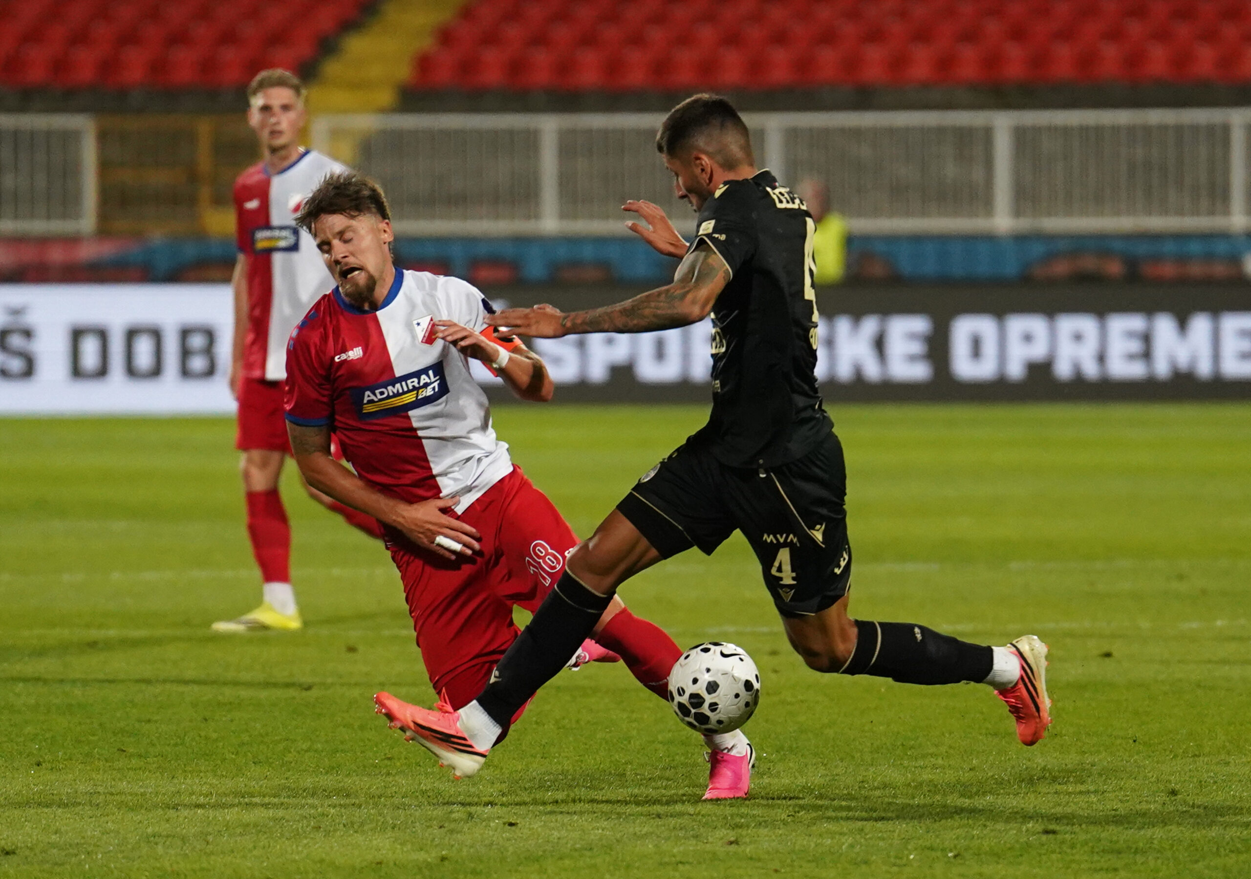 Navijačka zastava TSC-a u kopu Ferencvaroša tokom eliminacije Vojvodine iz Lige Evrope – TSC Ferencvaroš Liga Evrope
