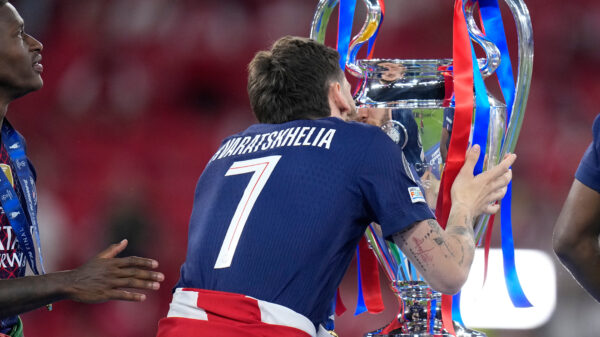 Kvicha Kvaratskhelia potvrđuje kandidaturu za Zlatnu loptu bez učešća na Svetskom prvenstvu – Khvicha Kvaratskhelia PSG Liga šampiona
