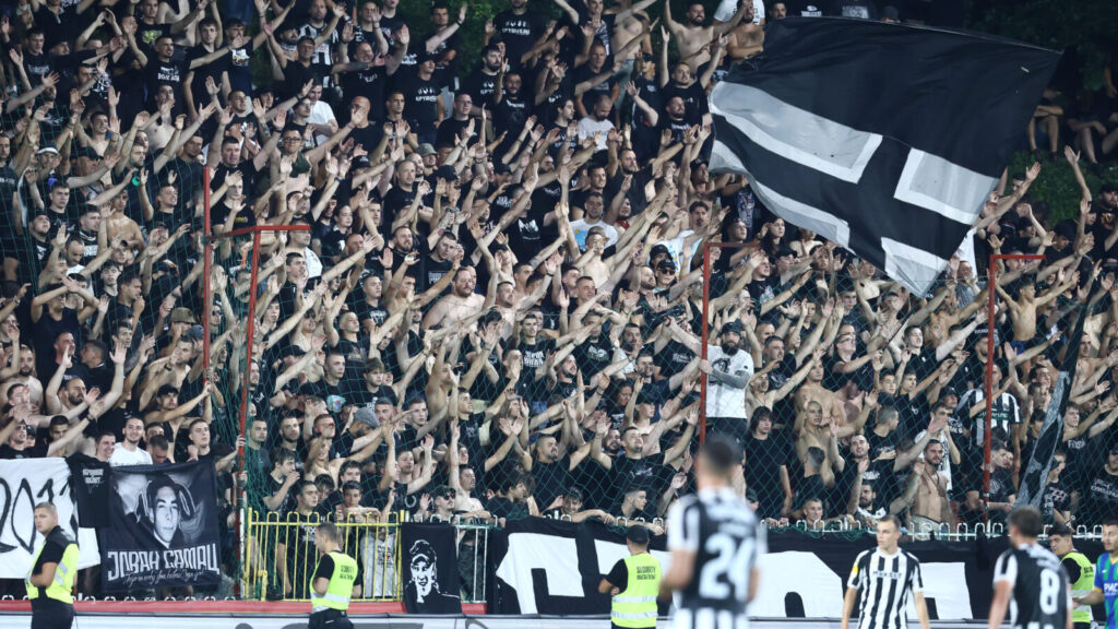 The match of the 1st round of the Mozart Super League of Serbia between FK Zemun and FK Partizan was played at the Dragan Dzajic Stadium in Ub. Utakmica 1. kola Mozzart Super lige Srbije izmedju FK Zemun i FK Partizan odigrana je na stadionu Dragan Dzajic u Ubu.