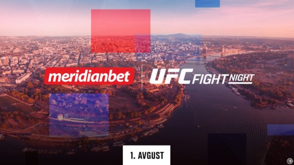 Meridianbet sponzoriše UFC Fight Night u Beogradu: decenija ulaganja krunisana spektaklom – Meridianbet UFC Beograd