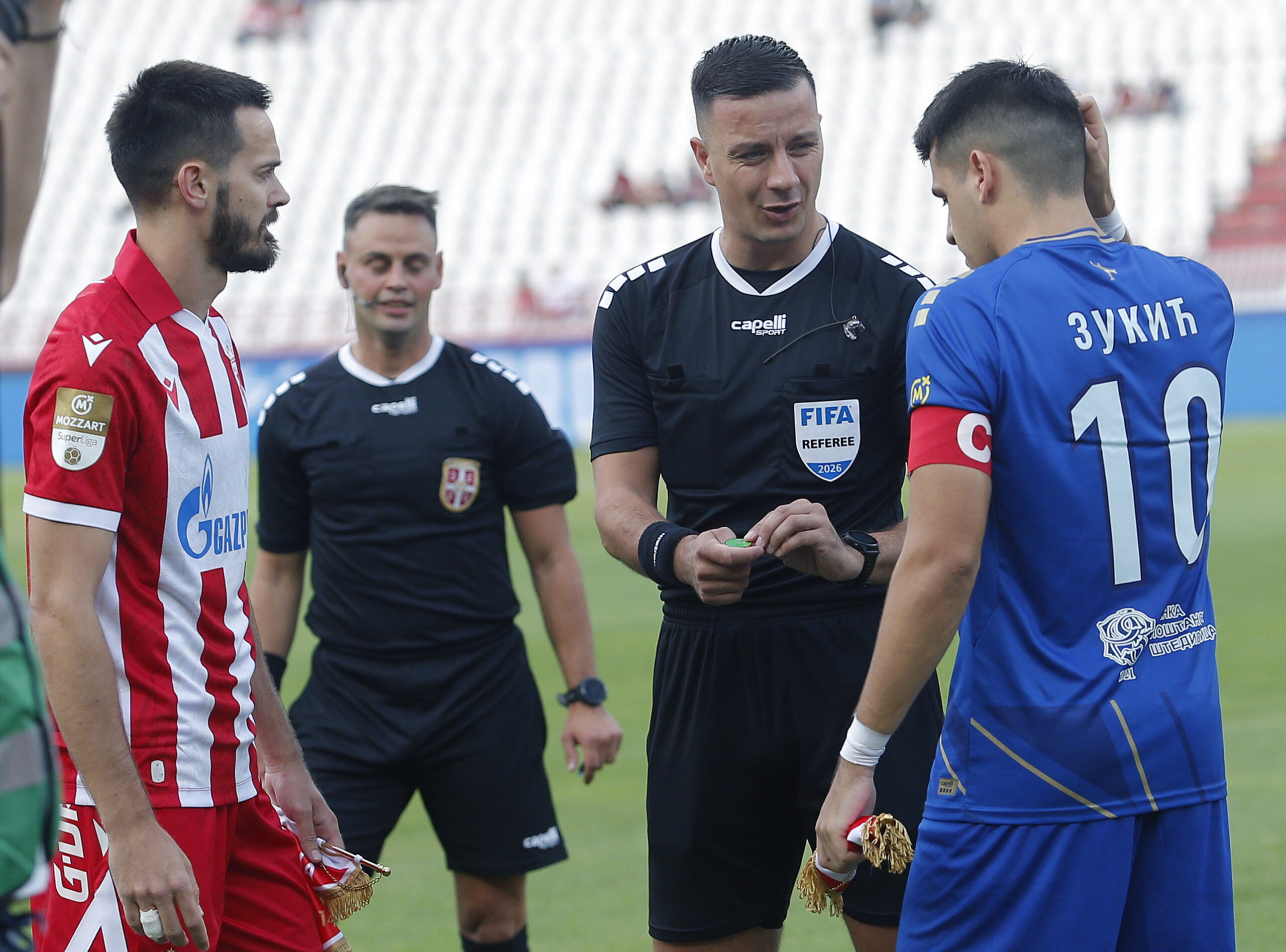 Mirko Ivanić i Dejan Zukić kapiteni u derbiju Crvene zvezde i Vojvodine
