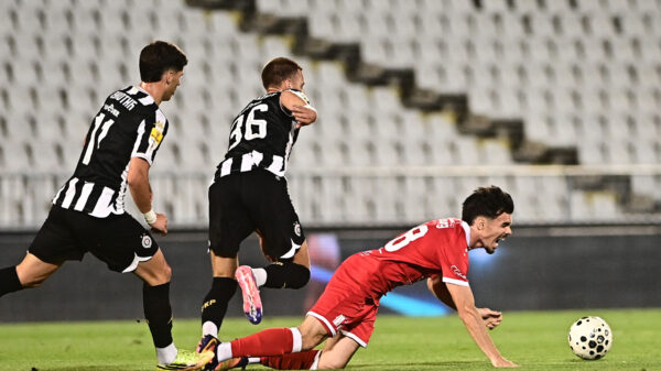 Partizan bez Milana Vukotića i Žea protiv Une Štrasen u drugom kolu kvalifikacija – Milan Vukotić Partizan povreda