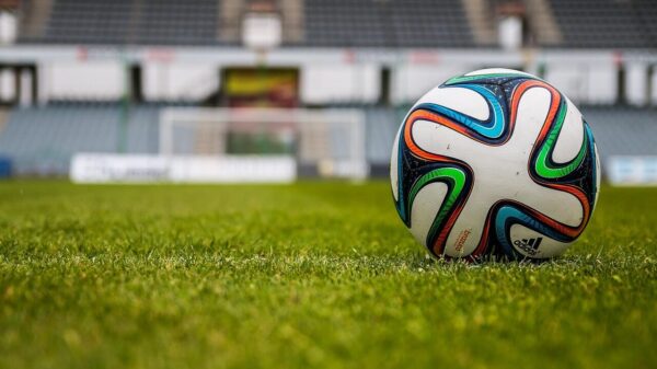 ball, soccer ball, soccer, football, stadium, sport, football stadium, football field, field, soccer field, grass, nature, game