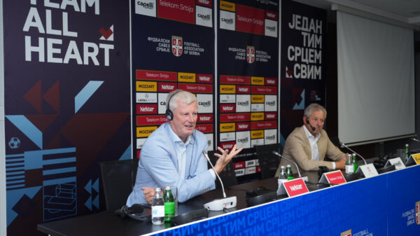 Frank de Bleker uživo pratio suđenje na Marakani tokom meča Zvezda – Novi Pazar – Frank de Bleker Marakana Superliga