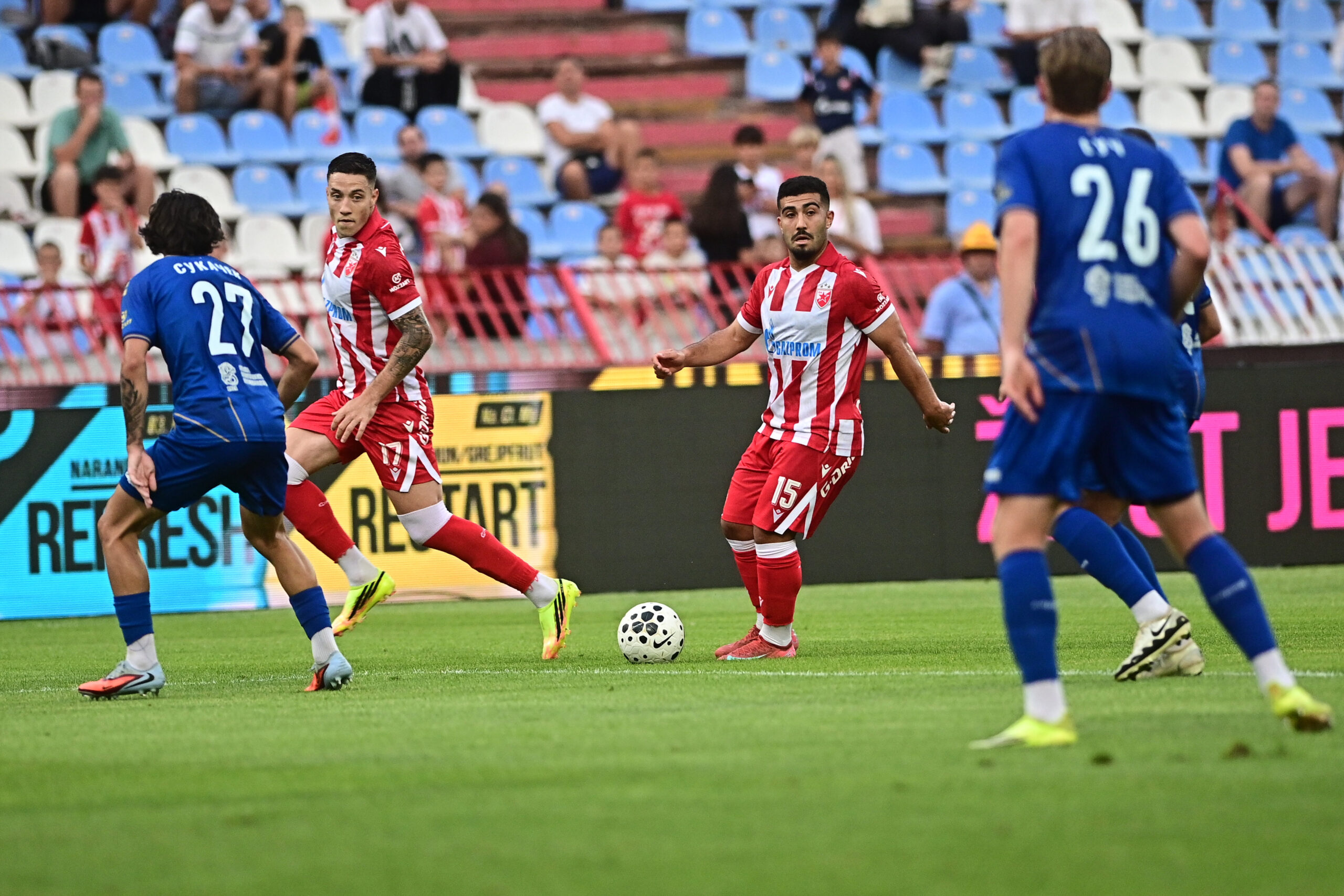 Vojvodina pobedila Radnik 2:1 na stadionu Karađorđe u 4. kolu Superlige Srbije – napad u Superligi Srbije