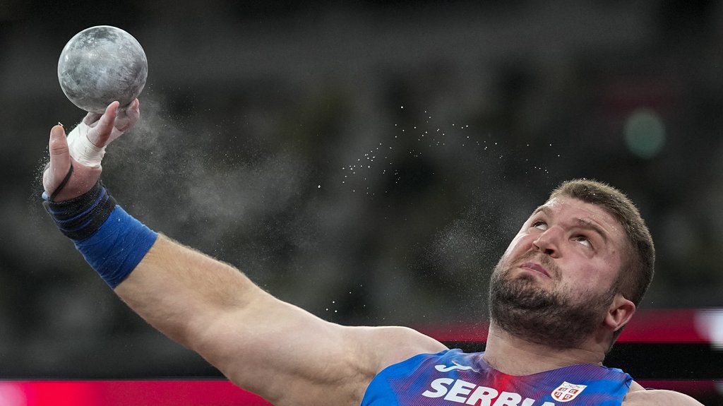 Armin Sinančević u finalu Evropskog prvenstva u bacanju kugle – Armin Sinančević bacanje kugle