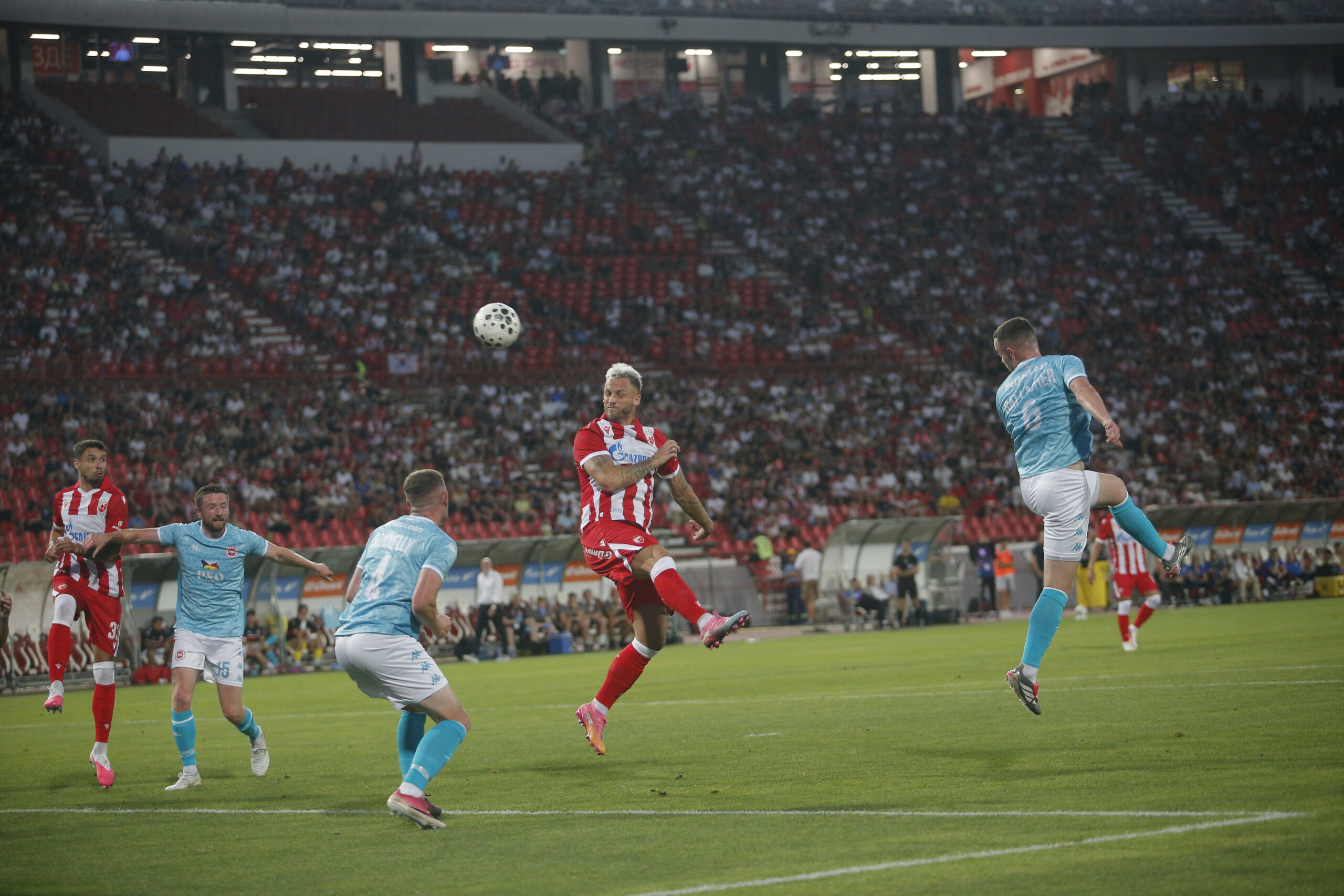 Marko Arnautović promašio ključnu šansu u porazu Crvene zvezde od Hapoela – Marko Arnautović Crvena zvezda Hapoel