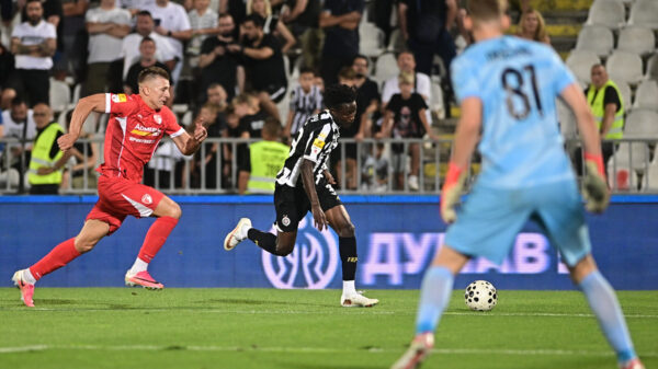 Partizan poražen od Radničkog 1923 sa 0:1 u 5. kolu Superlige Srbije – Partizan Radnički 1923 Superliga