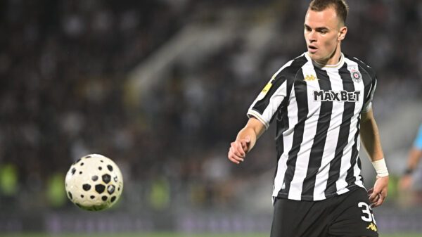 Nemanja Trifunović propušta duele Partizana protiv Hetafea zbog povrede kolena – Nemanja Trifunović Partizan povreda
