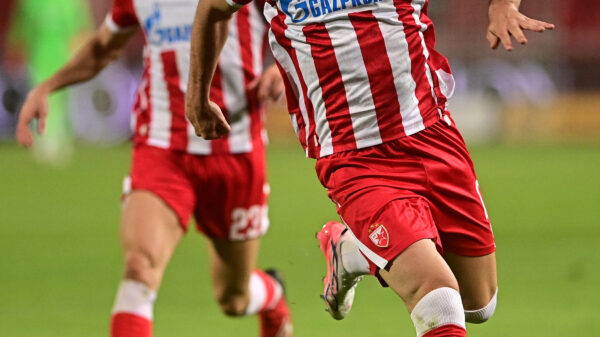 Bruno Duarte propušta meč Crvena zvezda – Viktorija Plzenj zbog povrede – Bruno Duarte Crvena zvezda povreda
