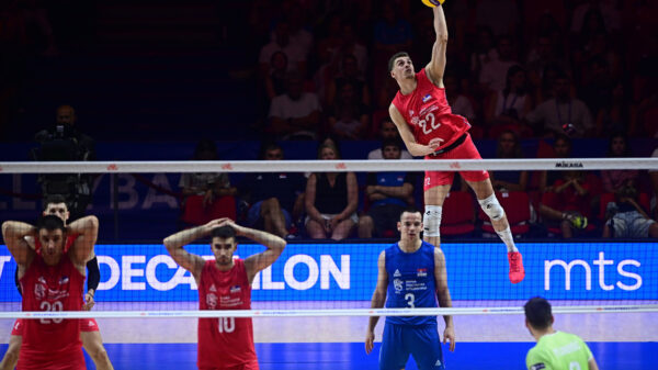 Odbojkaška reprezentacija Srbije savladala Sloveniju 3:1 u pripremama za Evropsko prvenstvo – Veljko Mašulović Srbija Slovenija odbojka