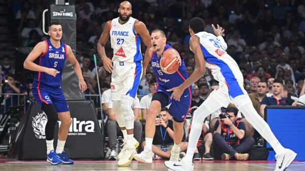 The match between the serbia men's senior national team and the france national team, the first warm-up match before the august fiba qualifying window for the 2027 world championship, was played at the Belgrade arena. Utakmica muske seniorske reprezentacije Srbije protiv selekcije Francuske, prva pripremna utakmica pred avgustovski FIBA kvalifikacioni prozor za Svetsko prvenstvo 2027. godine, odigrana je u Beogradskoj Areni.