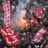 Navijači Crvene zvezde priredili spektakl u Beogradu pred duel sa Viktorijom Plzenj