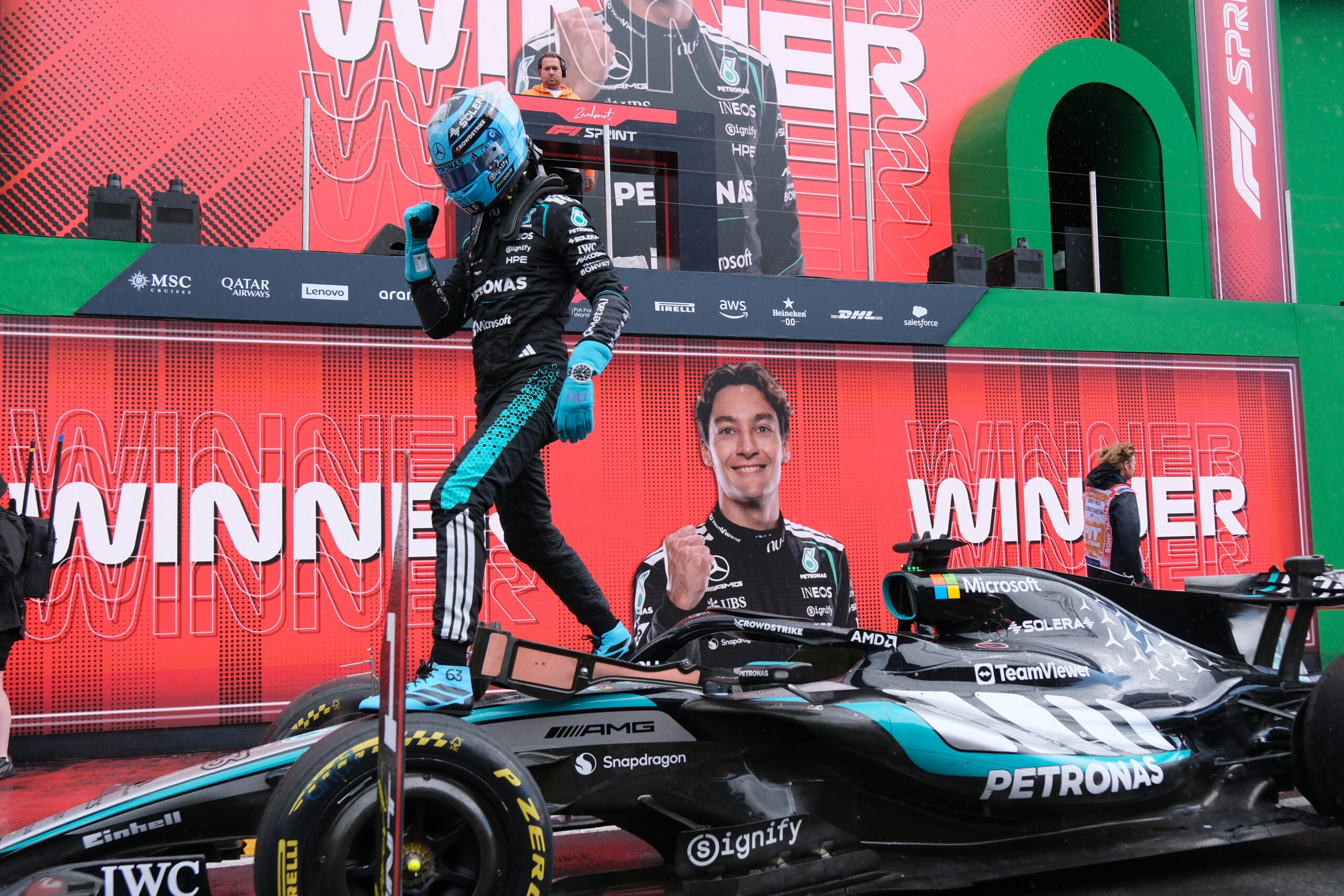 George Russell pobedio u sprintu u Zandvoortu, Antonelli i dalje lider u F1 – George Russell Zandvoort sprint