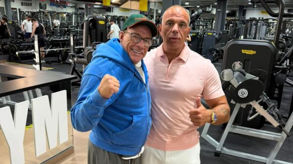 Žan Klod Van Dam trenirao u teretani Ahilej tokom boravka u Beogradu – Žan Klod Van Dam fitnes