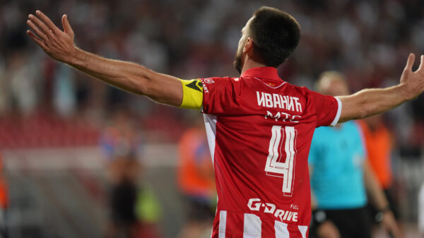 Mirko Ivanić doneo izjednačenje Crvenoj zvezdi protiv Viktorije Plzenj u kvalifikacijama za Ligu Evrope – Mirko Ivanić Crvena zvezda Viktorija Plzenj