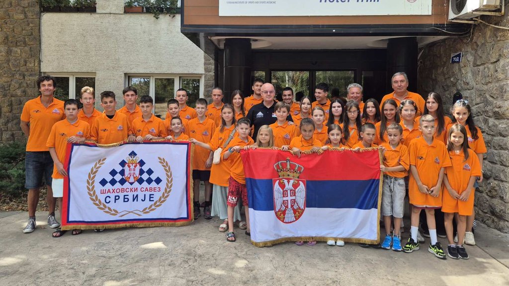 Andrija Jorgić posetio Kamp šampiona Šahovskog saveza Srbije na Košutnjaku – kamp šampiona ŠSS