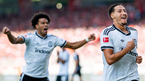 Union Berlin i Ajntraht Frankfurt remizirali 3:3, Leverkuzen poražen od Elversberga – Union Berlin Ajntraht Frankfurt Bundesliga