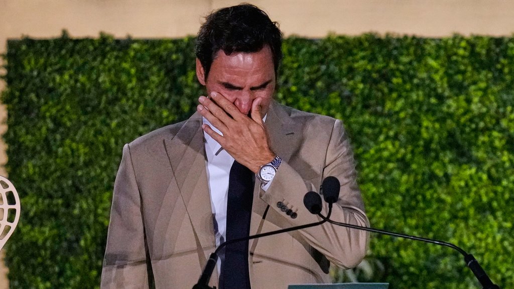 Rodžer Federer primljen u Kuću slavnih tenisa na emotivnoj ceremoniji u Njuportu – prijem u Kuću slavnih tenisa
