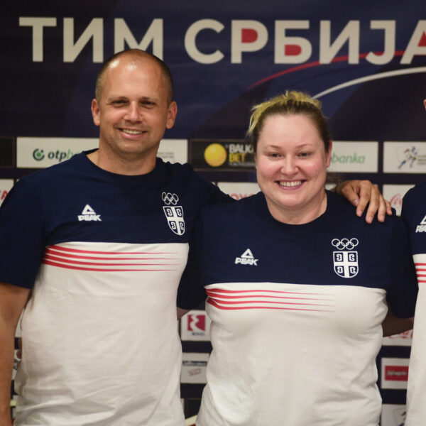 The press conference was held at the Moskva Hotel before the Serbian Shooting Team's trip to the Olympic Games in Paris. Pred put Streljacke reprezentacije Srbije na Olimpijske igre u Pariz u hotelu Moskva je odrzana konferencija za medije.
