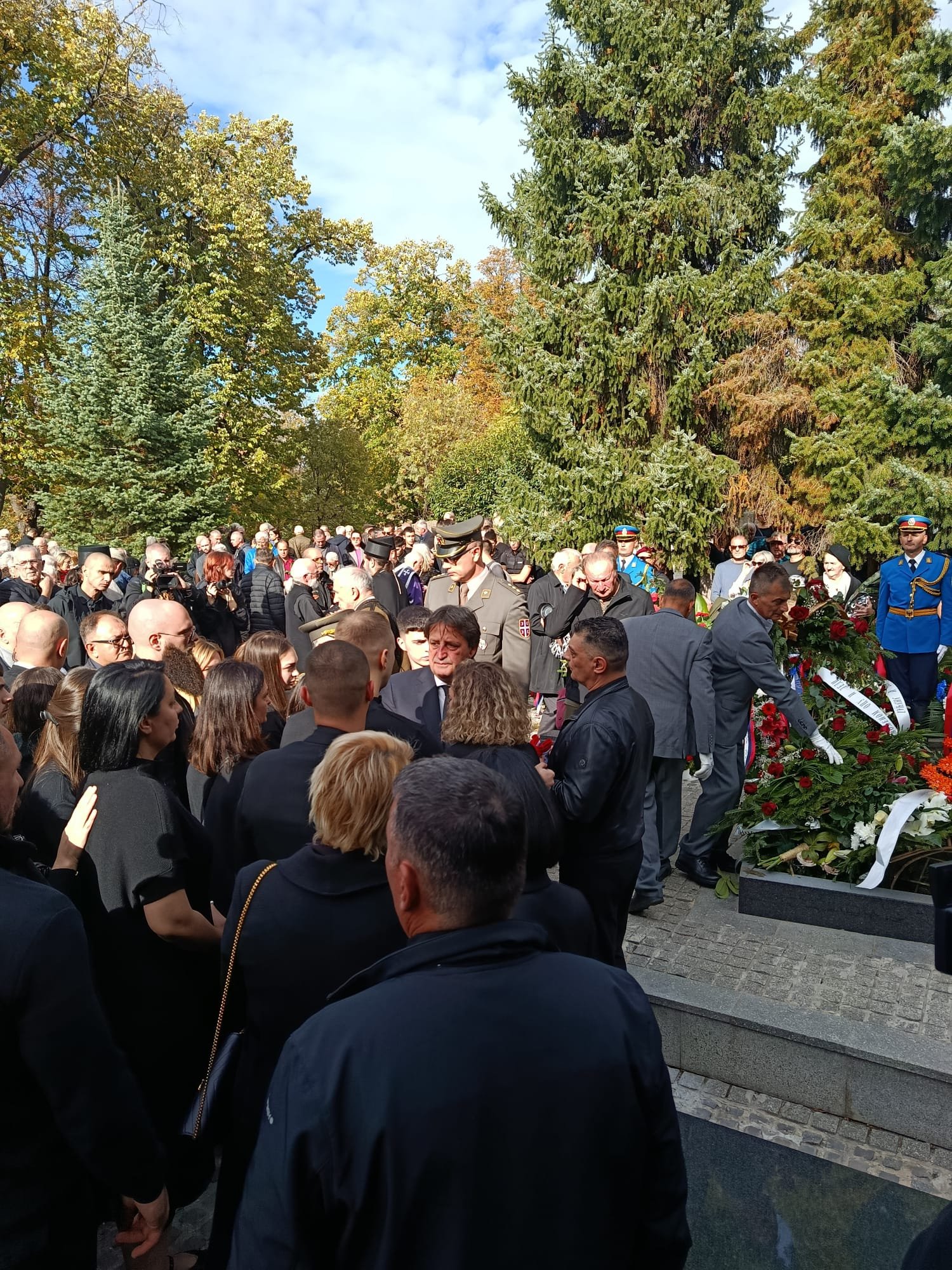 Dragan Bogavac prisustvovao sahrani Ratka Mladića u Beogradu – Dragan Bogavac sahrana Beograd