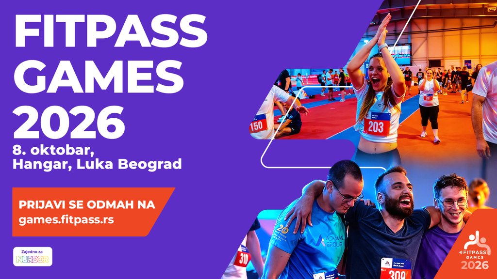 Fitpass Games 2026: Kolege zamenile kancelariju sportskim terenom u Beogradu – Fitpass Games Beograd