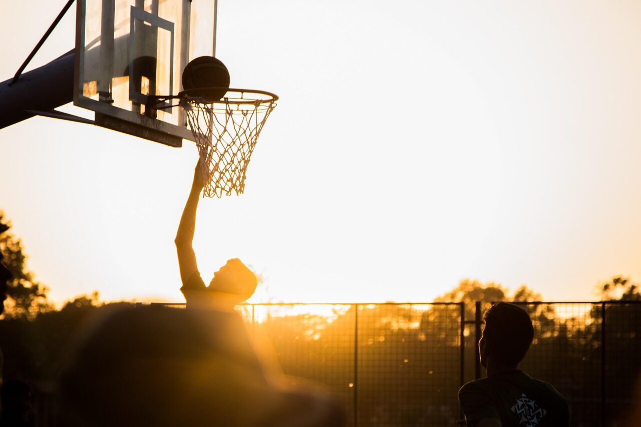 basketball, sport, ball, game, nature, competition, play, team, tournament, activity, leisure, basket, championship, court, silhouette, sunset, sunrise, jump, bounce, success, rise, player, shot, champion, win, score, hoop, match, net, club