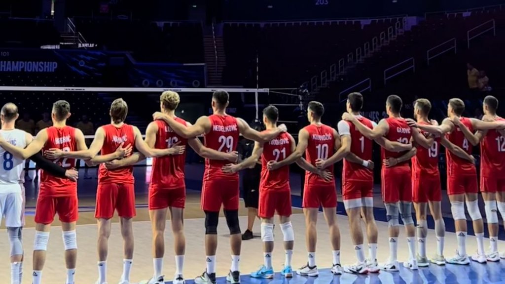 Odbojkaši Srbije protiv Slovenije u osmini finala Evropskog prvenstva – Srbija odbojka