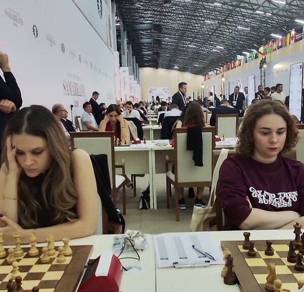 Ženska šahovska reprezentacija Srbije ubedljiva protiv Irana, muška selekcija pružila otpor Kini na Olimpijadi u Samarkandu – Teodora Injac šah